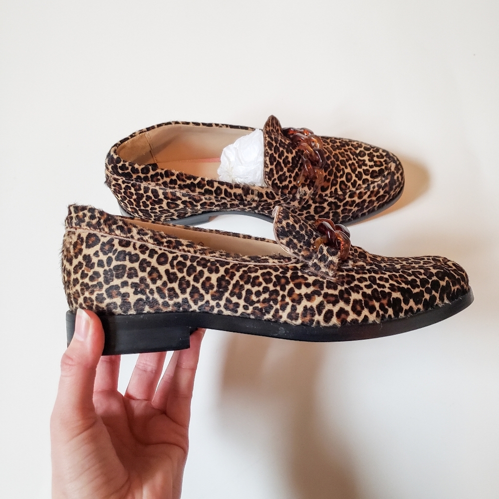 NWOT PAUL SMITH WOMEN'S ANIMAL  PRINT LOAFERS